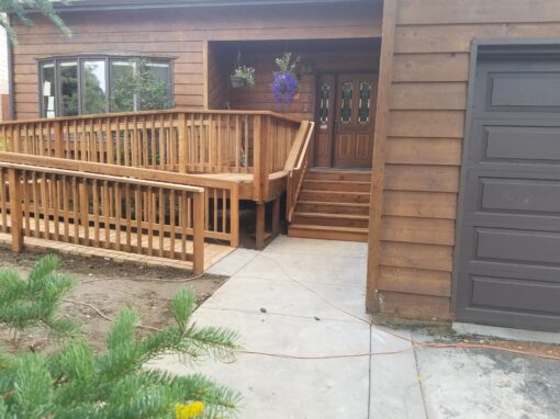 Deck and Walkway